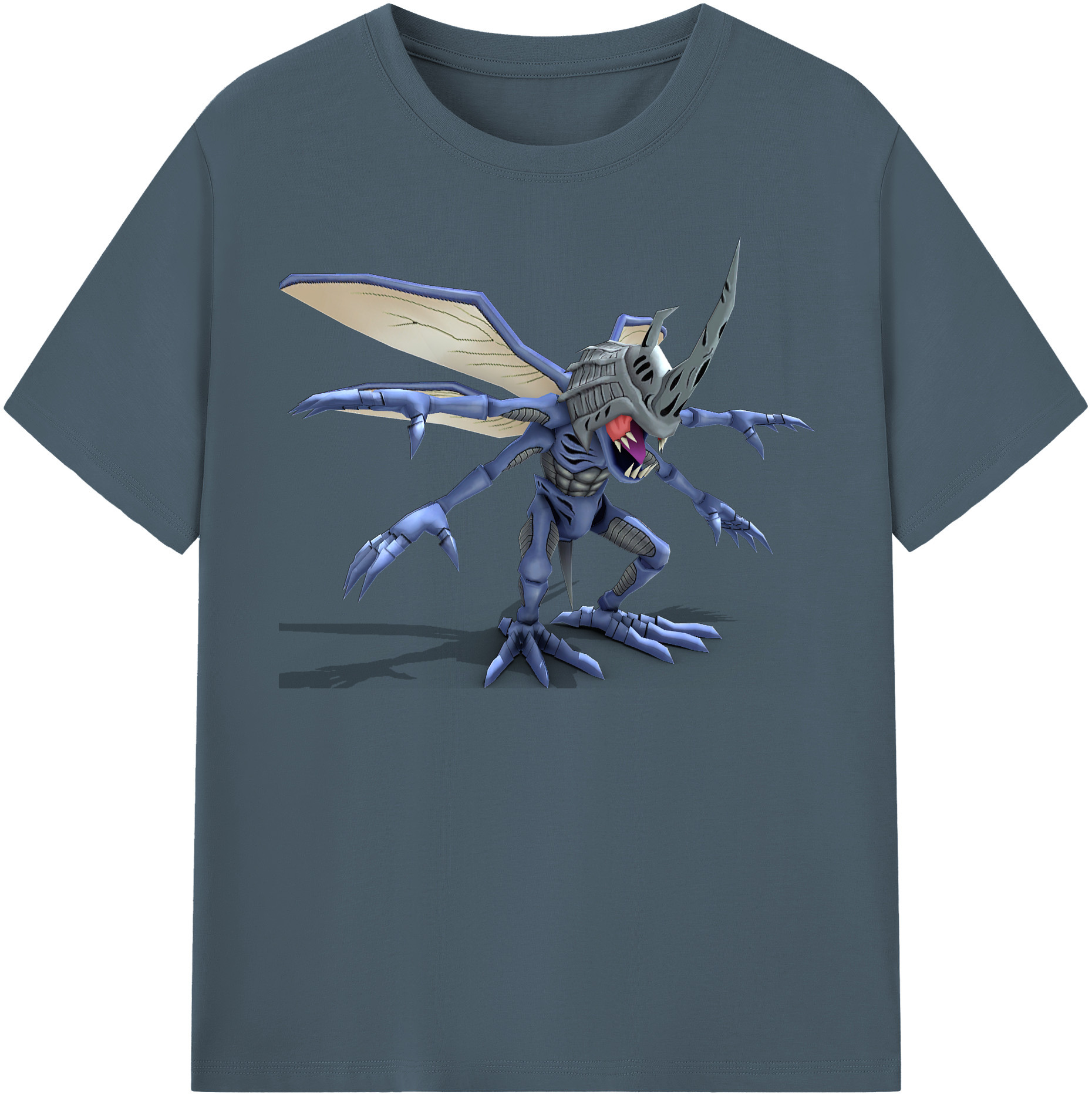 （画像用） Digimon デジタルモンスター/デジモン 綿100％半袖Tシャツ（フロントプリント）